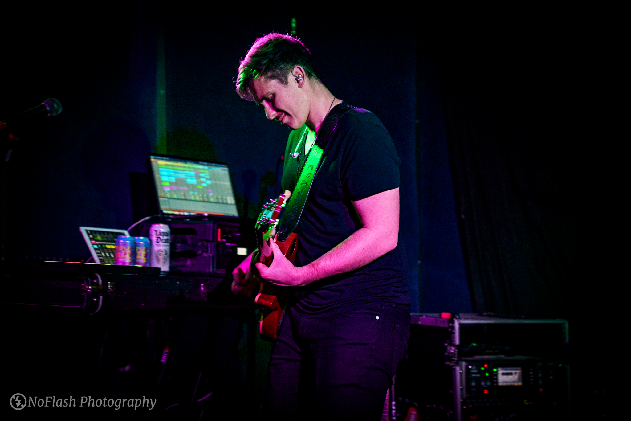 Evanoff jams all night at the Funhouse at Mr. Smalls on Easter Eve