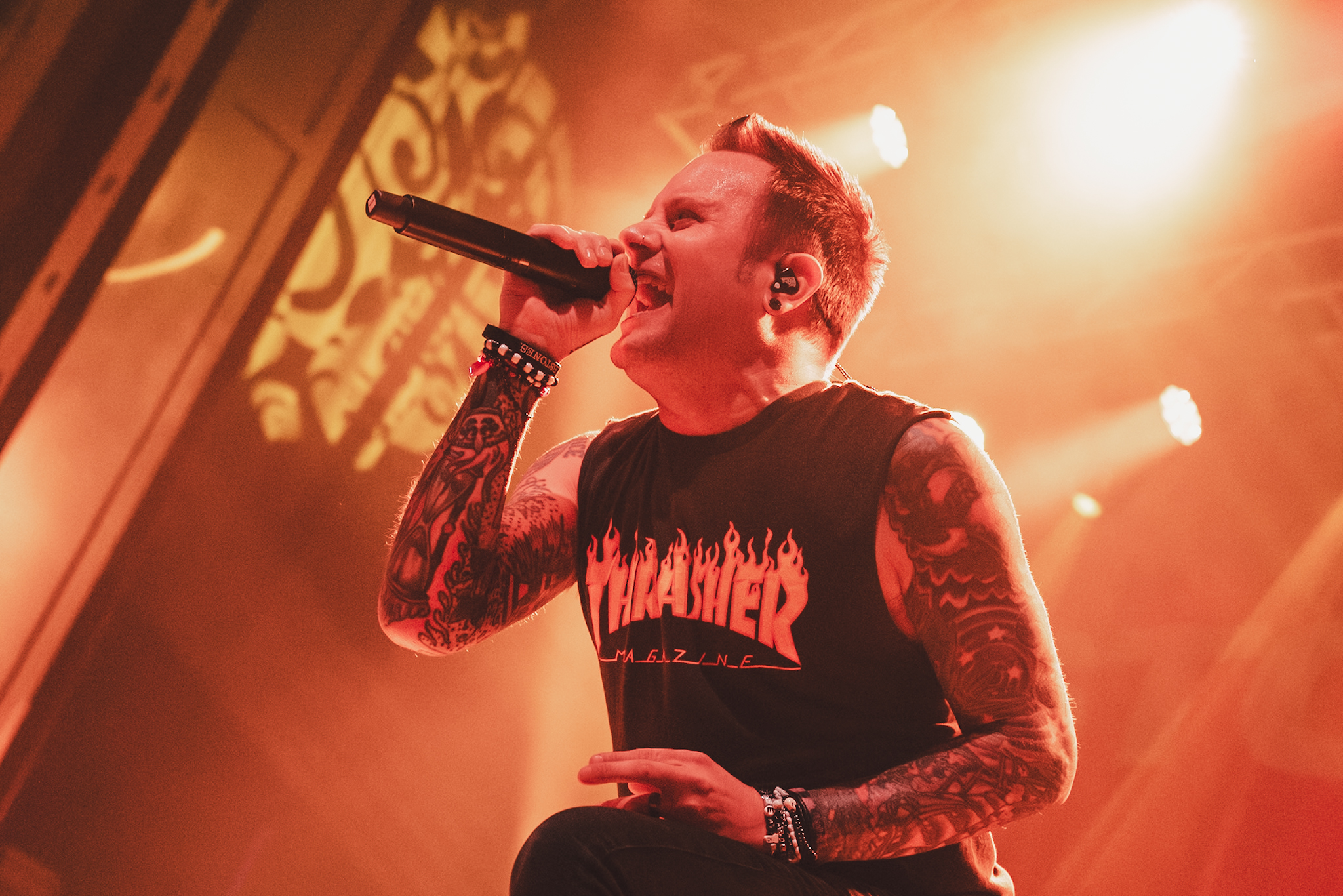 Story of the Year and Senses Fail screamed with Pittsburgh all night long -  NoFlash Photography, image size:2048x1366